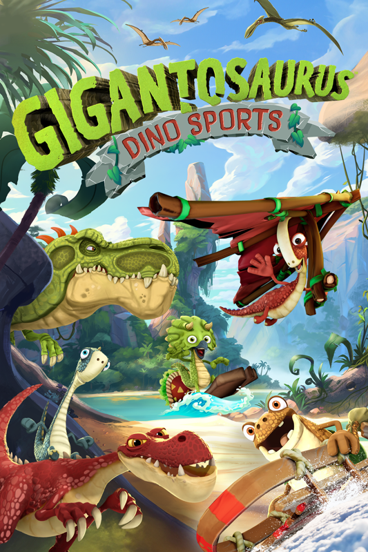 Gigantosaurus: Dino Sports box art for Xbox Series X